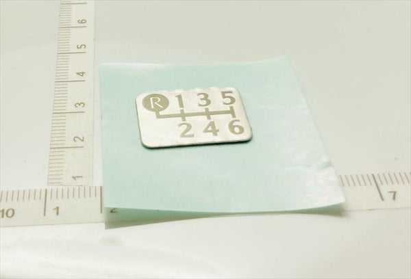コントロール ＬＥＶＥＲのラベルのみ 33621-53030 トヨタ純正部品