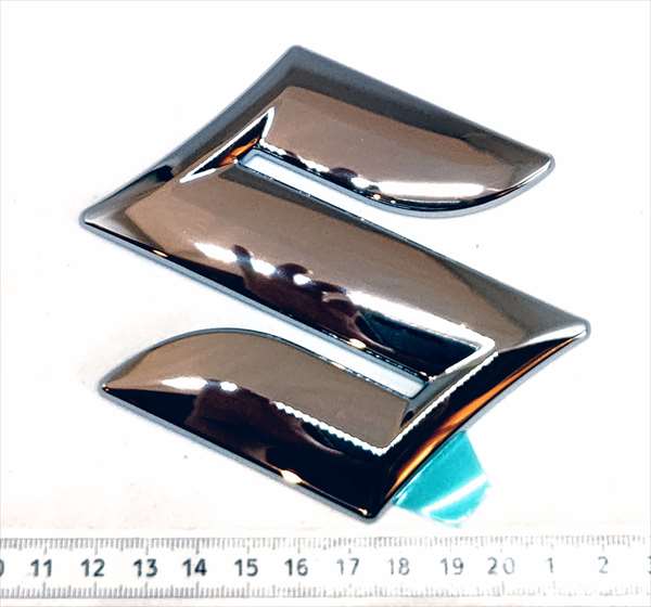"No. 1 only" Mark S (chrome) emblem only for Wagon R/Wide Plus Solio 77811-54GC0-0PG FIG777A Suzuki genuine parts