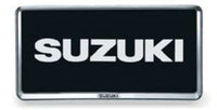 License plate rim chrome plated (black) 9911d-63r00-zkp Suzuki genuine parts