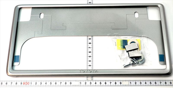 「Voxy」正品 ZWR80W ZWR80G ZRR80W ZRR80G ZRR80G ZRR85G 號碼框（基本）零件 正品豐田零件 車牌裝飾號碼 輪圈號碼框 選項 配件供應