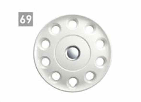 "Wake" Genuine LA700S Full Wheel Cap 14 Inch (Pearl White) Set of 4 for 1 car Parts Genuine Daihatsu Parts Wheel Cover Wake Options Accessories Supplies 