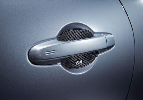 "BRZ" Genuine ZD8 STI Door Handle Protector *Set of 2 pieces for 1 car. Parts Genuine Subaru Parts Handle Guard Door Knobs Options Accessories Supplies 