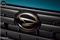 "Rocky" Genuine A202S A201S A210S Dark Black Emblem *Front and rear 2-piece set Parts Genuine Daihatsu Parts Dress-up Tips Option Accessories Supplies 
