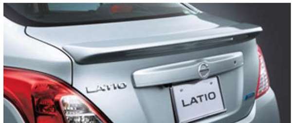 「Tiida Latio」正品 N17 後擾流板 (KBD、QAB) 零件 正品 Nissan 零件 車頂擾流板 後擾流板 TIIDA 選配 用品