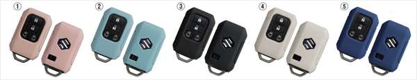 "Wagon R Smile" Genuine MX91 MX81 Mobile Remote Control Cover (Silicon) Parts Genuine Suzuki Parts Key Cover Remote Control Case Options Accessories Supplies 