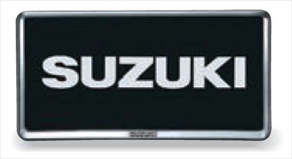"Wagon R Smile" Genuine MX91 MX81 License Plate Rim *Sales starting from 1 piece *Resin black plating parts Suzuki genuine parts Number frame Number rim Number frame Options Accessories Supplies 
