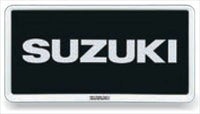 "Wagon R Smile" Genuine MX91 MX81 License Plate Rim *Sales starting from 1 piece *Resin White Parts Suzuki Genuine Parts Number Frame Number Rim Number Frame Options Accessories Supplies 