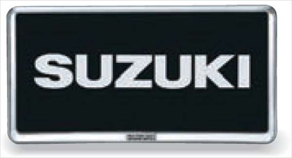 "Wagon R Smile" Genuine MX91 MX81 License Plate Rim *Sales starting from 1 piece *Resin chrome plated parts Suzuki genuine parts Number frame Number rim Number frame Options Accessories Supplies 