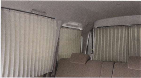 "Atrai" Genuine S321G S331G Curtain (Pleats B) Blackout Type Parts Daihatsu Genuine Parts atrai Options Accessories Supplies 