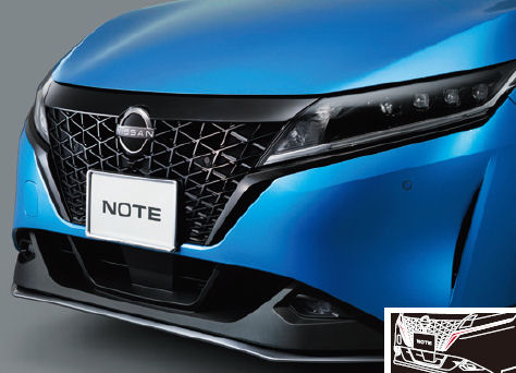 「Note」正品E13 SNE13黑色格柵飾件零件正品日產零件選項配件耗材