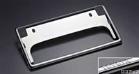 「Estima」正品 ACR50 車牌架豪華 1 件起銷售 *小心後密封件 正品豐田零件 車牌裝飾號碼 輪圈號碼 車牌 estima 選項 配件用品