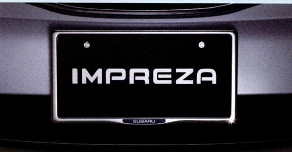 "Impreza" Genuine GH2 GH3 GH6 GH7 GH8 License Plate Base *Be careful of rear seal Parts Genuine Subaru Parts License Frame Number Rim License Plate Trim impreza Options Accessories Supplies 