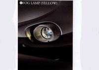 "Outlander" Genuine GG2W Fog Lamp (Yellow) Parts Genuine Mitsubishi Parts Fog Light Auxiliary Light Fog Light Outlander Options Accessories Supplies 