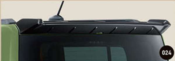"Taft" Genuine LA900 LA910 Back Door Spoiler (Black) Parts Genuine Daihatsu Parts Roof Spoiler Rear Spoiler Rear Spoiler Options Accessories Supplies 