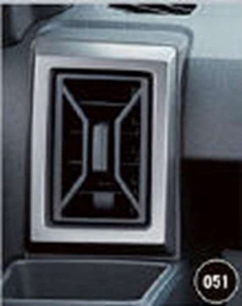 "Taft" Genuine LA900 LA910 Register Panel (Dark Silver) Parts Genuine Daihatsu Parts Air Conditioner Louver Interior Panel Dress Up Options Accessories Supplies 
