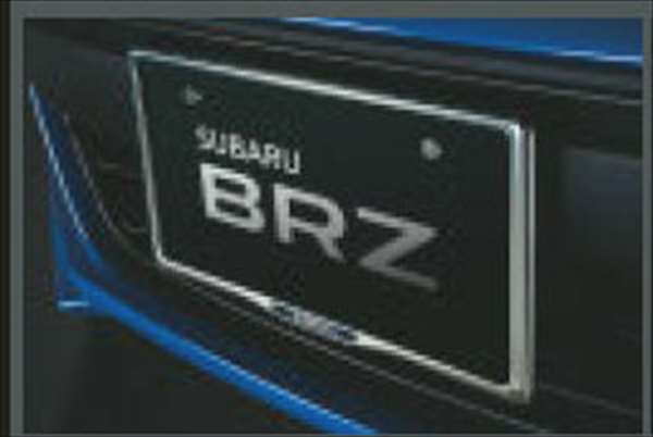 "BRZ" Genuine ZC6 License Plate Base Parts from 1 Piece Subaru Genuine Parts Number Frame Number Rim Number Plate Rim Options Accessories Supplies 