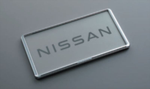 「Luke's」正品 SM21 車牌裝飾（鍍鉻）*前後單獨出售 零件 正品 Nissan 零件 電鍍號碼 車架號碼 輪輞號碼 車架選項 配件供應