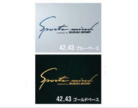 "Crosby" Genuine MN71S Sticker (Sports Mind) Parts Genuine Suzuki Parts Custom Seal One Point Option Accessory Supplies 