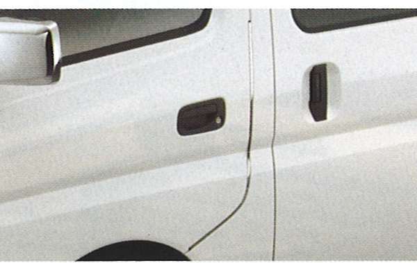 「CARAVAN」正品 VPE25 門邊飾條（樹脂製：前左右組）M7MN0 零件正品日產零件門飾條保護一點 CARAVAN 選項配件用品