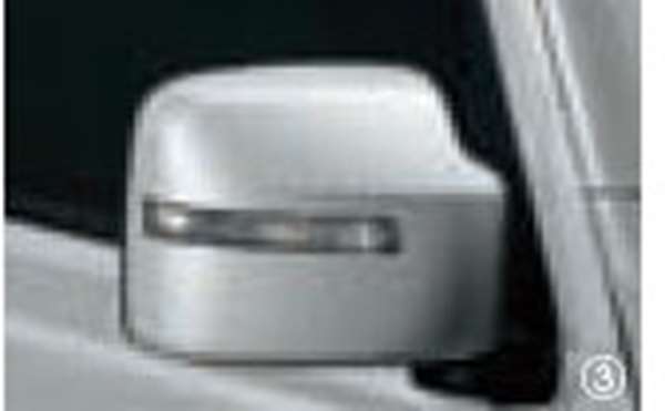 "Jimny Sierra" Genuine JB74W Door Mirror Cover (For Door Mirrors with LED Side Turn Lamp) Left and Right Set Parts Genuine Suzuki Parts Side Mirror Cover Custom Options Accessories Supplies 