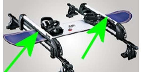 "Mira Tokot" Genuine LA550S LA560S Ski/Snowboard Attachment (Flat stack) Parts Genuine Daihatsu Parts Carrier sold separately Carrier sold separately Options Accessories Supplies 