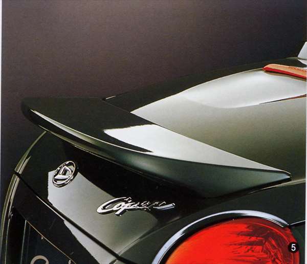 "Copen" genuine L880 rear spoiler parts Daihatsu genuine parts copen options accessories supplies 