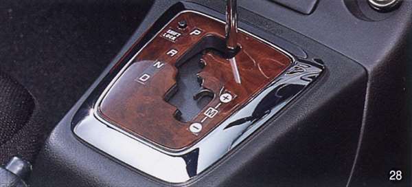 "Copen" Genuine L880 Wood Style AT Shift Panel Parts Daihatsu Genuine Parts Wood Copen Options Accessories Supplies 
