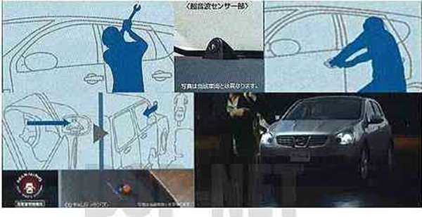 「DUALIS」正品 KJ10 KNJ10 安全支援系統（超音波汽車警報型）零件 正品 Nissan 零件 DUALIS 選件 配件 耗材