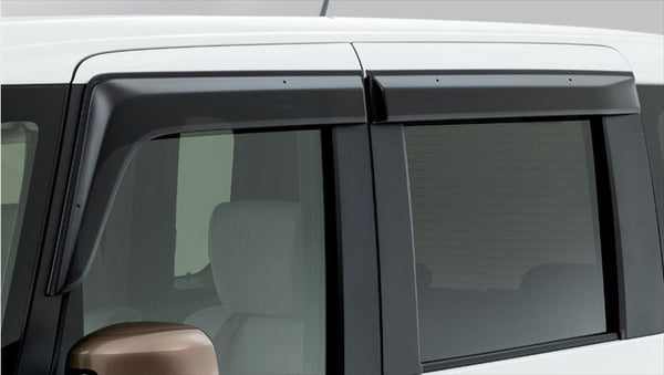 「N-BOX」正品 JF5 JF6 車門遮陽板*前/後左右 4 件套正品本田零件 側遮陽板 防雨罩 防雨罩選項 配件用品