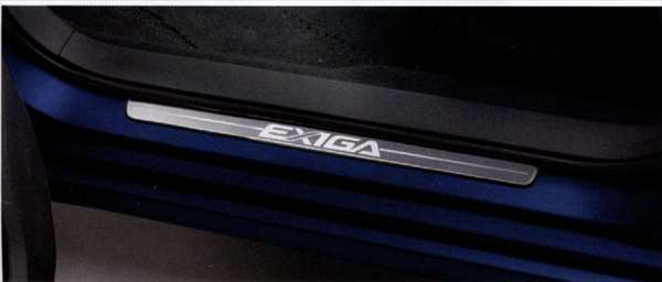 "Exiga" Genuine YA5 YAM Side Sill Plate Set *Front Only Set of 2 Parts Genuine Subaru Parts Step Protection Plate exiga Options Accessories Supplies 