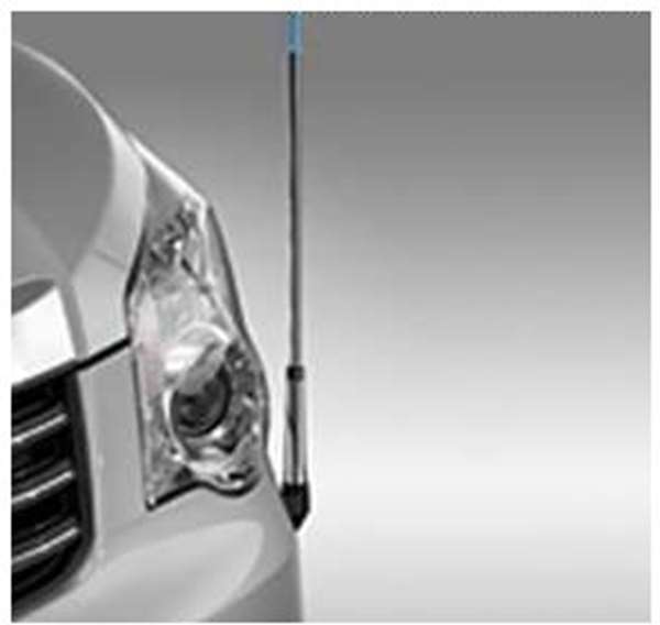 「Hilux Surf」正品 KDN185 樹脂製成的門邊保護器 2 件零件正品豐田零件門商城門邊商城 hiluxsurf 選項配件用品