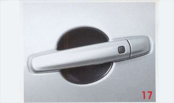 "Swift" Genuine ZC72S Door Handle Escutcheon Parts Suzuki Genuine Parts Decoration Panel One Point Swift Option Accessories Supplies 