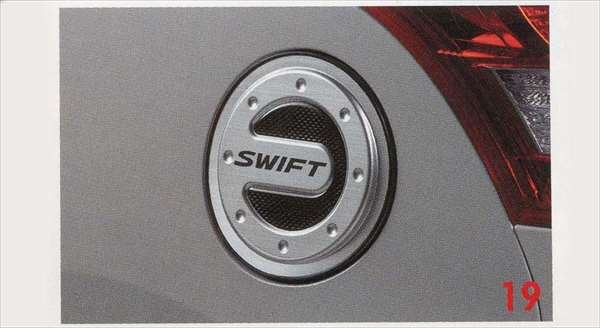 "Swift" Genuine ZC72S Fuel Lid Cover Parts Suzuki Genuine Parts Carbon Swift Option Accessories Supplies 