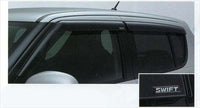 "Swift" Genuine ZC72S Door Visor Set for 1 Car (4 Pieces) Parts Genuine Suzuki Parts Side Visor Rain Cover Rain Cover Swift Options Accessories Supplies 