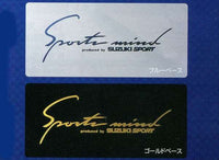 "Swift" Genuine ZC72S Sticker (Sports Mind) Multicolor Metallic Parts Genuine Suzuki Parts Custom Seal One Point Swift Option Accessories Supplies 
