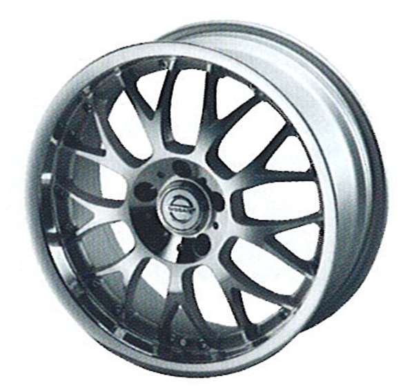「Fuga」正品GY50 Rays 鑄造17 吋鋁輪(1)（適用於1 輛車）/(17 x 7JJ)，偏移量：45，PCD：114.3（5 孔）零件日產正品零件可靠的正品fuga 選項配件用品