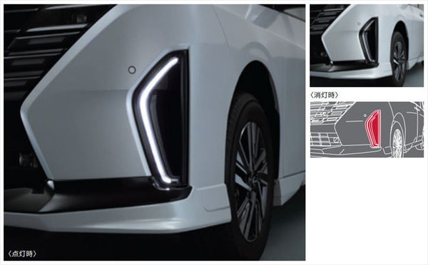 「Serena」正品 C28 FC28 GC28 GFC28 NC28 FNC28 前保險桿照明（白色 LED）零件 正品 Nissan 零件 車燈 照明裝扮選項 配件用品