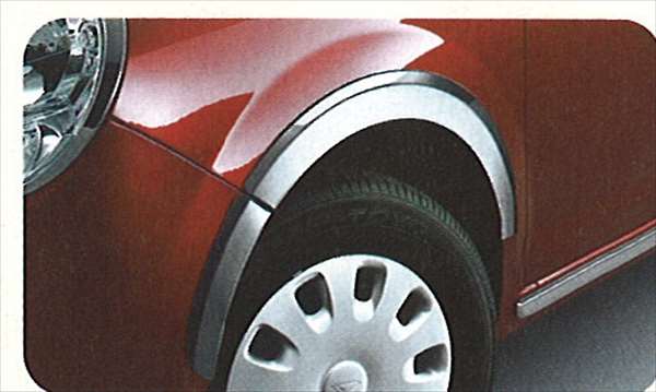 "Gino" Genuine L650 Wheel Arch Cover Parts Genuine Daihatsu Parts miragino Options Accessories Supplies 