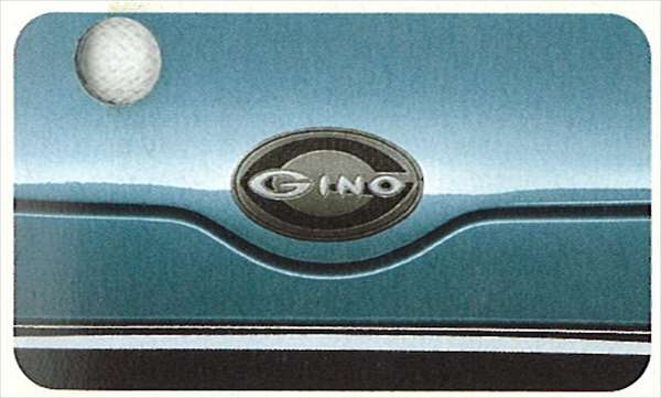"Gino" Genuine L650 Front Emblem (Gino) Parts Genuine Daihatsu Parts Dress Up One Point miragino Options Accessories Supplies 
