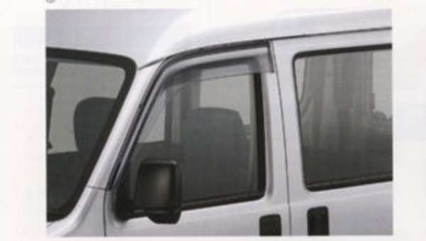 『アクティ』 純正 HH5 HH6 ドアバイザー フロント用 パーツ ホンダ純正部品 サイドバイザー 雨よけ 雨除け acty オプション アクセサリー 用品