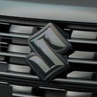 "Spacia Base" Genuine MK33V Emblem (S Mark for Front Grill) (Black) Parts Suzuki Genuine Parts Custom Aero Parts Dress Up One Point Option Accessories Supplies 