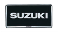 "Spacia Base" Genuine MK33V License Plate Trim (Black Plated) *Sales starting from 1 piece Parts Genuine Suzuki Parts Number Frame Number Rim Number Frame Options Accessories Supplies 