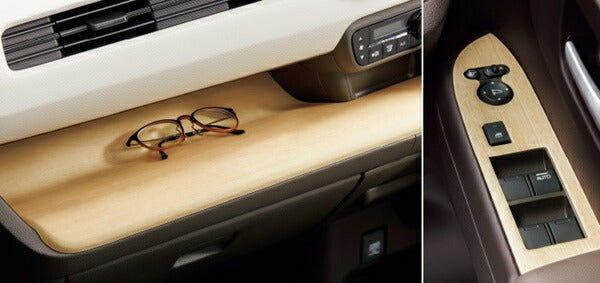 『N-WGN』 純正 JH3 JH4 インテリアパネル（N-WGN用）インパネトレー＋ドアスイッチパネル部 パーツ ホンダ純正部品 内装パネル内装ベゼル パワーウィンドウパネル オプション アクセサリー 用品