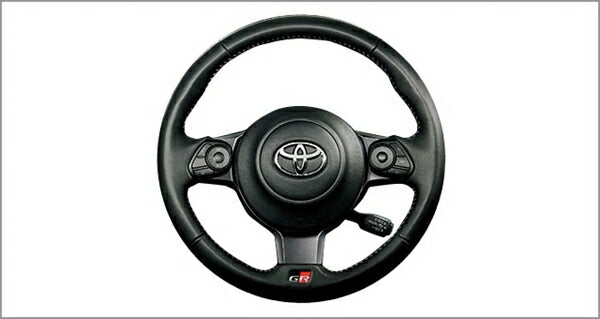 『C-HR』 純正 ZYX11 NGX10 NGX50 GR小径本革巻き3本スポークステアリングホイール 45100-10510-C0 ※パット部分は付属しておりません パーツ トヨタ純正部品 本革巻き 皮巻き レザー オプション アクセサリー 用品