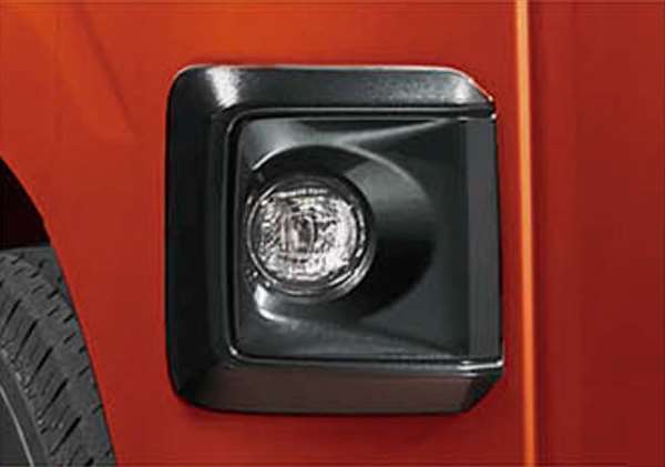 "Hijet Cargo" Genuine S700 S710 Fog Lamp Bezel (Gun Metal) (For Vehicles with LED Fog Lamps) Parts Genuine Daihatsu Parts Fog Lights Auxiliary Lights Fog Lights Options Accessories Supplies 