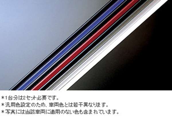 『プリウスα』 純正 ZVW41 ZVW40 ドアエッジプロテクター 樹脂製 ２本入 パーツ トヨタ純正部品 ドアモール ドアエッジモール prius オプション アクセサリー 用品
