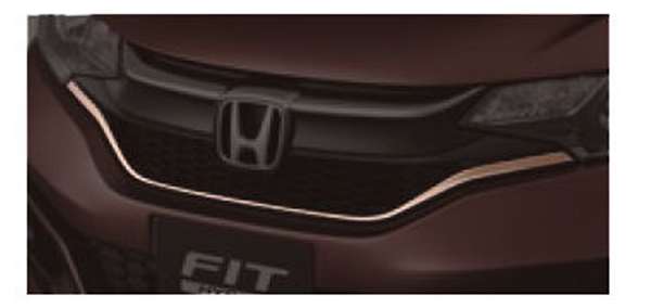『フィット』 純正 GP5 GP6 GK3 GK4 GK5 GK6 フロントグリルモールディング パーツ ホンダ純正部品 カスタム エアロパーツ オプション アクセサリー 用品