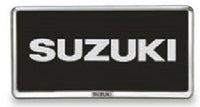 "Hustler" Genuine MR52S License Plate Trim Chrome Plated 1 Piece Parts Genuine Suzuki Parts Number Frame Number Rim Number Frame Options Accessories Supplies 