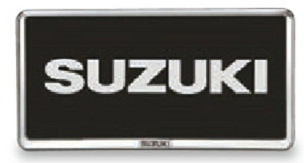 "Hustler" Genuine MR52S License Plate Trim Chrome Plated 1 Piece Parts Genuine Suzuki Parts Number Frame Number Rim Number Frame Options Accessories Supplies 
