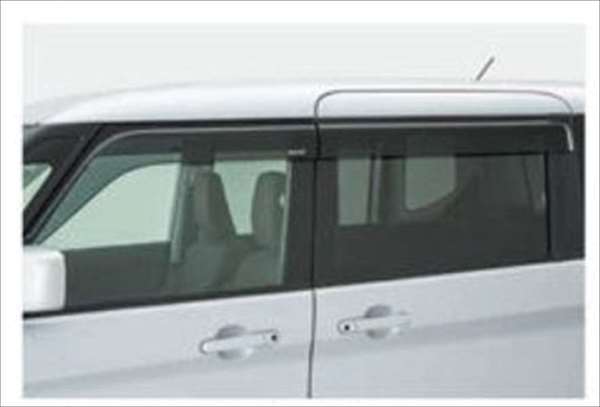 [SOLIO HYBRID] Genuine MA46S MA36S Wide Visor Set of 4 for 1 car Parts Genuine Suzuki Parts Side Visor Rain Cover Rain Cover Options Accessories Supplies 